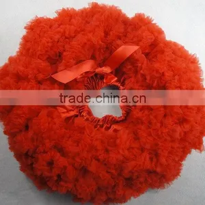 2013 New Ruffle Petti Dress Ribbon Bow Pettiskirts for Girl Have Many Colors thumbnail-1
