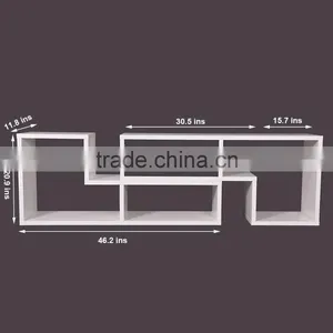 Creative Design Mdf Wood TV Console New 2 Pieces Bookcase Home Furniture tv Stand thumbnail-5