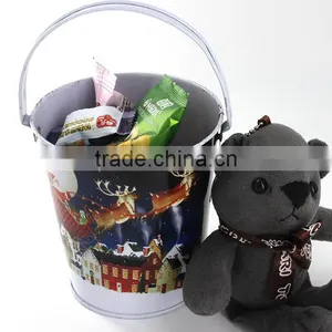 New Product Factory Directly Sales for Gift Ice Metal Tin Wine Buckets for Kids thumbnail-2