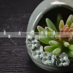 Factory Ceramic Handmade Flower Pot for Garden Plant Decoration thumbnail-3