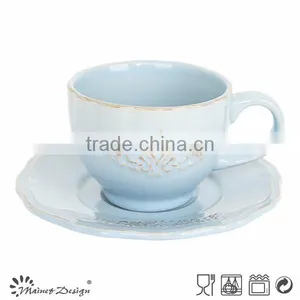 Hot Selling Products Wholesale Cup and Saucer, Turkish Coffee Set, Sales Promotion Porcelain Tea Cups and Saucers thumbnail-2