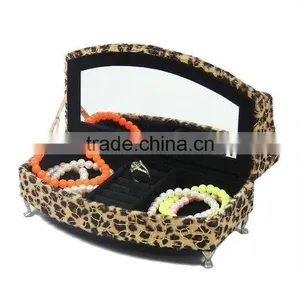 Bed Model Jewelry Box, Ring Box,earring Box With Mirror Inside thumbnail-1