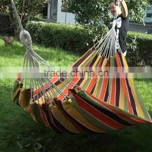 Mesh Hammock Cot Bed Mesh Net Hammock With Metal Loops for Outdoor thumbnail-4