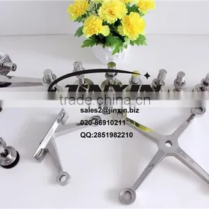 JINXIN 304/316 Wall Curtain Glass Spider Spider Glass System Facade Point Fixing thumbnail-5
