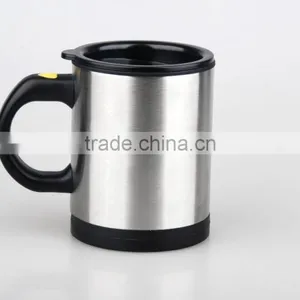 Hot Sales Self Stirring Mugs With Batteries Stainless Steel Coffee Mug LS Eplus thumbnail-1