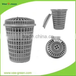 Plastic Laundry Basket/Laundry Hamper 65L thumbnail-1