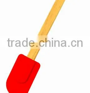 Silicone Dough Scraper Dough Spatula Wood Handle thumbnail-4