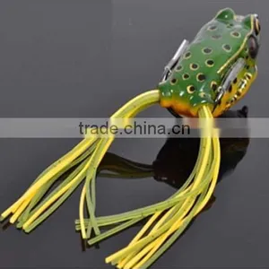 Model LYO3 Frog Super Soft Lures 55mm 14g Floating Fishing Bait thumbnail-6