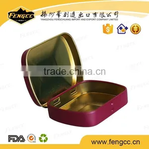 Food Grade Customized Plain Mini Lunch Tin Box thumbnail-2