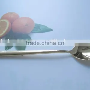 Elegance Silver 18/0 Gold Plated Spoon With Ceramic Handle for Promotional Gold Spoon Gift thumbnail-2