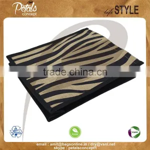 PP Laminated Jute Three Bottle Wine Bag With Padded Rope Handle thumbnail-5