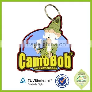 Promotional Gifts Plastic Cartoon Silicon Key Chain Rubber Custom Pvc Keychain thumbnail-4