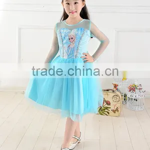 Elsa Dress Cosplay Costume in Frozen thumbnail-1