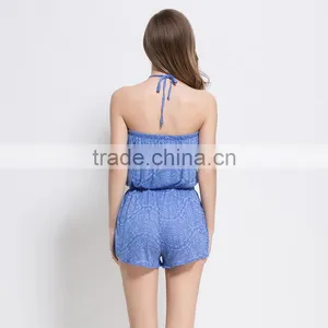 Custom Printing One Piece Ladies Jumpsuit thumbnail-5