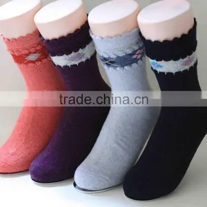Colorful Wool Warm Fuzzy Socks thumbnail-1