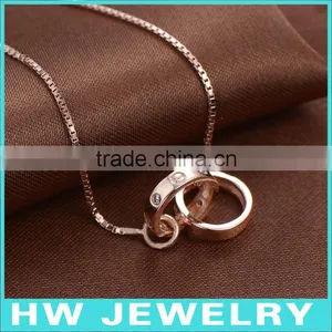 Silver Robot Necklace thumbnail-1