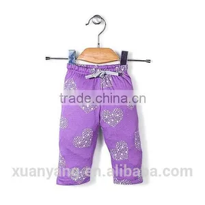 Breathable Cheap Price 100% Cotton Boutique Shorts Or Pants for Baby Wear In Summer thumbnail-1
