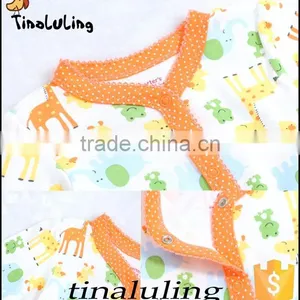 OEM and ODM Infant Baby Romper Baby Griaffe Pattern Animal Rompers Girls Bodysuits Jumpsuits thumbnail-3