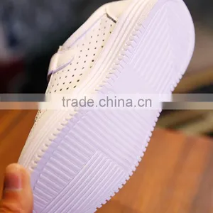 Zm50349b pu Leather Boy White Shoe Hollow Out Breathe Casual Shoes Kids thumbnail-4