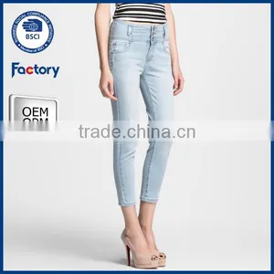 Ladies Denim Jeans,cropped Denim Jeans,skinny Denim Jeans thumbnail-1
