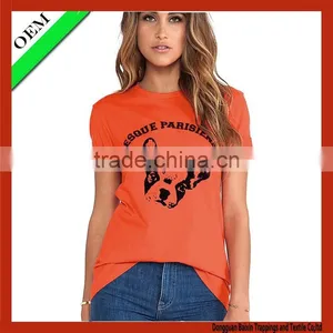 2015Custom t Shirt Women, Cotton Plain t Shirt Wholesale Cheap China thumbnail-1