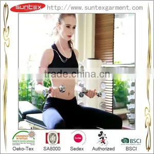 2015 Oeko Comfortable Quick Dry Breathable for Women Fitness Wear Lady's Sports Bra thumbnail-3