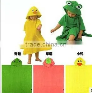 Cotton Baby Bath Cape/cape Bath Towel/ Baby Bath Robe thumbnail-1