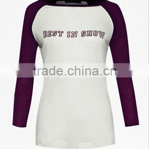 Ladies Raglan Half Sleeve T-Shirt thumbnail-1