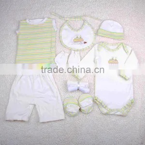 Baby 9pcs Clothing Gift Set Box/baby Wear/cotton Newborn Baby Clothing/baby Garments thumbnail-1