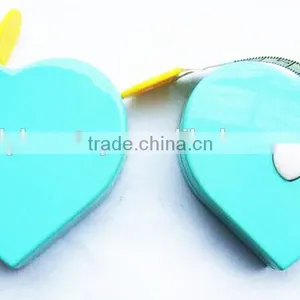 Heart Shape Promotion Gift Measuring Tape Keychain Tape 1M Tape thumbnail-3