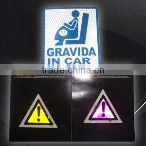 Baby Car Reflective Sticker Sheets for Safety thumbnail-4