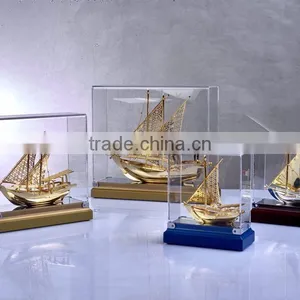 2017 NEW Style High Quality Beautiful Real Gold Plated Dhow With Home Office Decor & Gift thumbnail-1