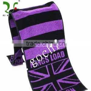 100% Cotton Yarn Dyed Jacquard Gym Towels thumbnail-4