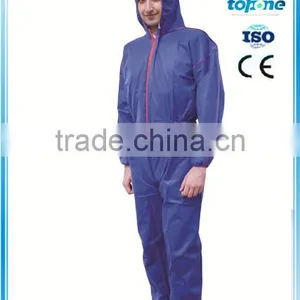 Non Woven Coverall/disposable Coverall/working Coverall With Lowest Price thumbnail-3