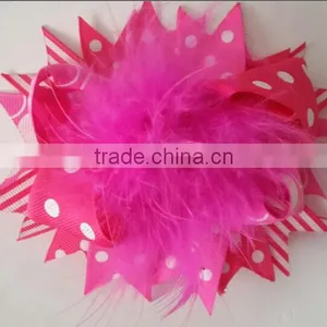 Headband With Fabric Flower Multicolor Headmade Flower Head Bows Flower thumbnail-5