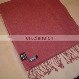 Luxury Plain Knitted 100% Pure Real Cashmere Scarf thumbnail-6