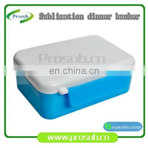 Sublimation Kids Plain Plastic Lunch Box ,medium Meal Box Tableware Easy-Open thumbnail-3