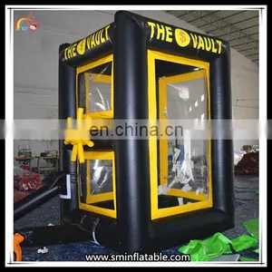New High Quality Inflatable Cash Booth Cube Cash Grab Money Matchine On Sale thumbnail-3