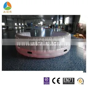 Inflatable Round Sofa With LED Light, Colorful Led Light Inflatable Sofa Bed, Led Inflatable Party Sofa thumbnail-5