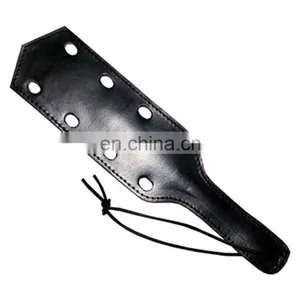 HMB-597A LEATHER PADDLE BULLWHIPS COSTUME WHIPS thumbnail-1