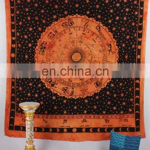 Indian Queen Wall Hanging Mandala TapestryThrow Hippie Bohemian Decor Boho Art Bedspread thumbnail-1
