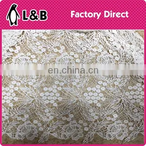 New Design Popular Embroidery Milk Silk Fabric thumbnail-5
