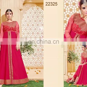 Stylish Party Wear Anarkali Suit thumbnail-4