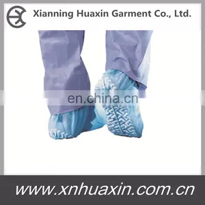 Dust Proof Nonwoven PP Shoecover With Embossed Sole thumbnail-1