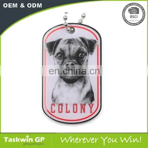 Low Price Custom Metal Male Couple Aluminum Antique 3D Dog Tag thumbnail-6