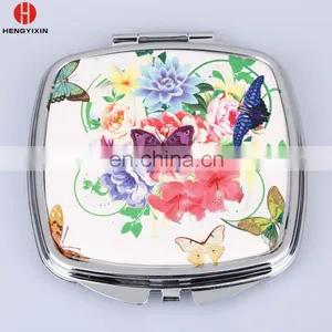 High Quality pu Make up Mirror Pocket Mirror thumbnail-5