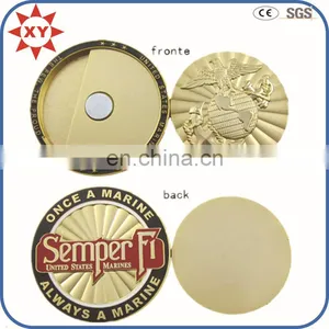 Cheap Custom Plating Gold Promotional Coin thumbnail-4