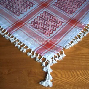 Arab 8# Knotted Scarf / Arab Scarf / Arabian Shemagh / Arabian Turban / Muslim Hijab Scarf thumbnail-2