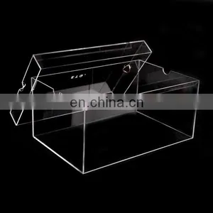 Crystal Perspex Clear Sneaker Box thumbnail-1