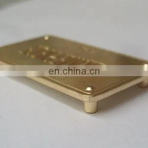 Fashion Custom Metal Logo Label Handbag Metal Logo Plates thumbnail-6